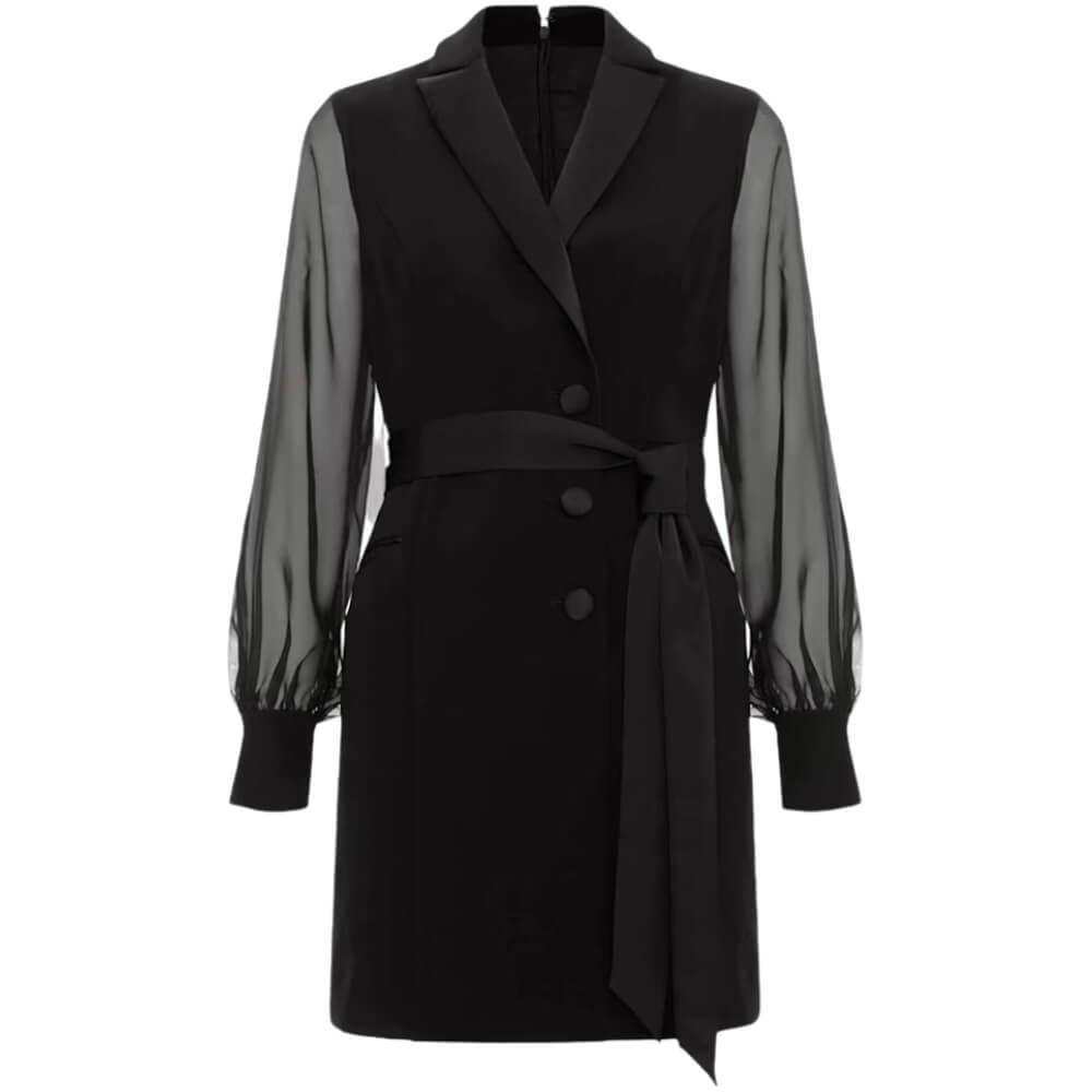 Phase Eight Saeda Black Tux Dress